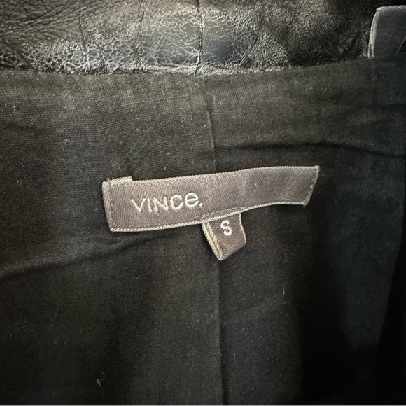 Vince Leather Scuba Moto Jacket - Picture 9 of 15